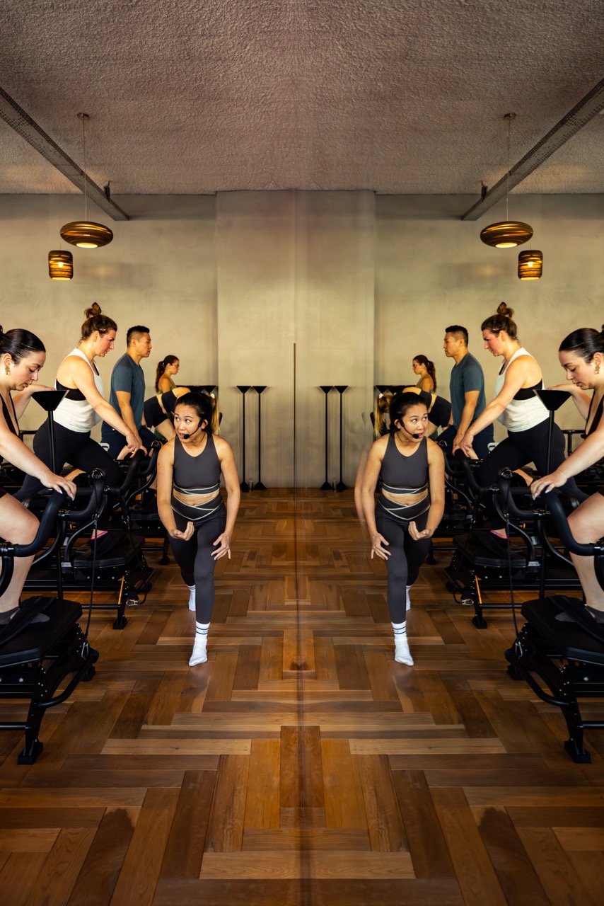 Mabel portrait - Lagree fitness leader and studio operator.